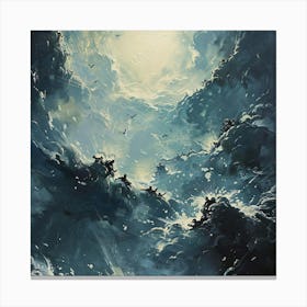 Storm In The Sky Canvas Print