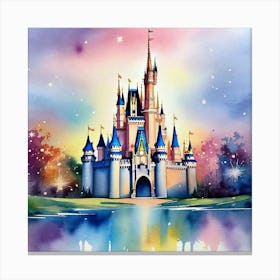 Cinderella Castle 54 Canvas Print