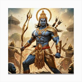 Lord Shiva 3 Lienzo