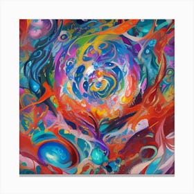 Abstract Painting 48 Canvas Print