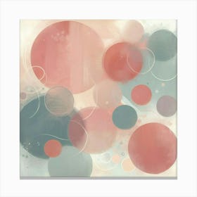 Abstract Circles Canvas Print 1 Canvas Print