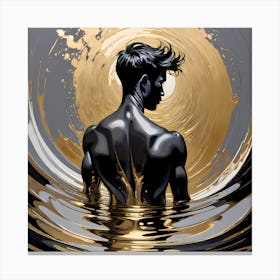 'The Golden Boy' Canvas Print