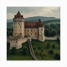 Castle - Castle Stock Videos & Royalty-Free Footage 1 Canvas Print