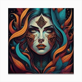 Ethereal Woman Canvas Print