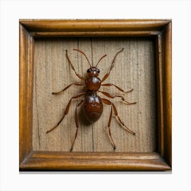 Ant In Frame 2 Canvas Print