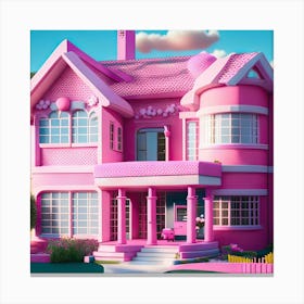 Barbie Dream House (275) Canvas Print