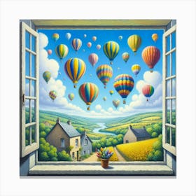 Hot Air Balloons Canvas Print