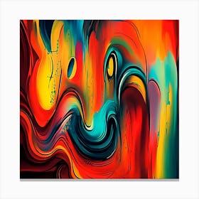 Abstract Painting 13 Canvas Print