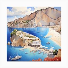 Santorini Canvas Print