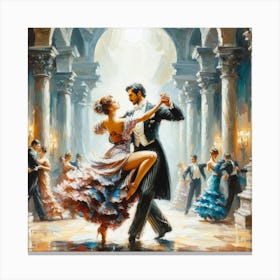 Ballroom Dance Canvas Print