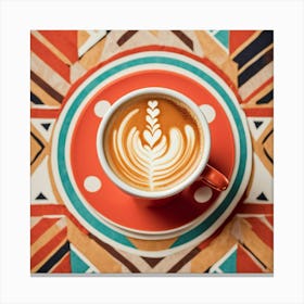 Latte Art 41 Canvas Print