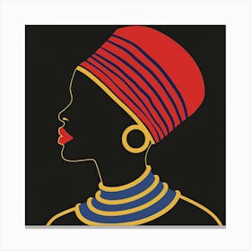 African Woman 131 Canvas Print