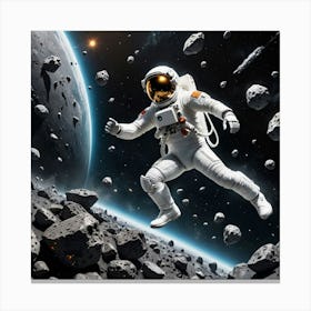 Galactic Wanderer: An Astronaut's View of the Universe Canvas Print