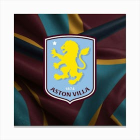 Aston Villa F.C Logo Wall Art 9 Canvas Print