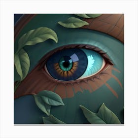 Eye Of The Forest Canvas Print