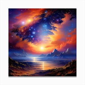 The Universe Canvas Print