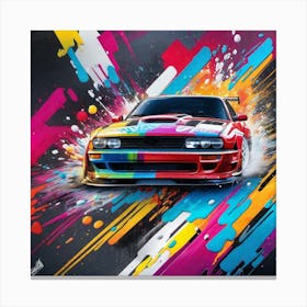 Nissan Gtr 3 Canvas Print