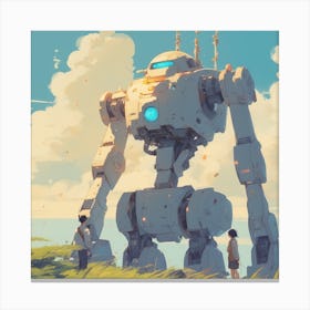 Robots Canvas Print