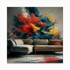 Abstract Painting 120 Canvas Print