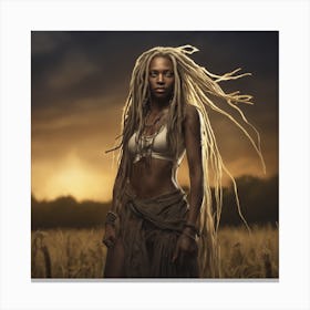 Dreadlocks 1 Canvas Print