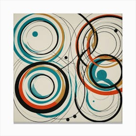 'Circles' 1 Canvas Print