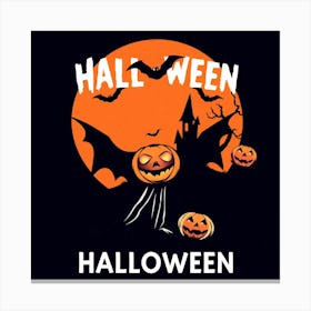 Halloween Bat Canvas Print