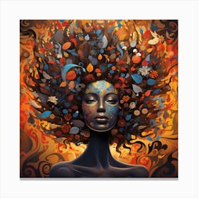 Afrofuturism 91 Canvas Print