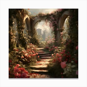 Surreal Love Garden By Csaba Fikker 26 Canvas Print