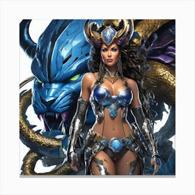 Aphrodite avatar Canvas Print