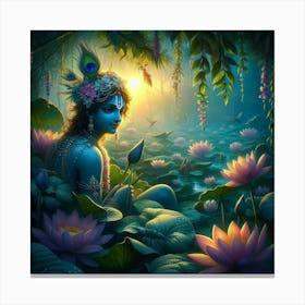 Lord Krishna 5 Canvas Print