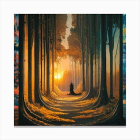 Abastract Art 54 Canvas Print