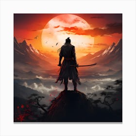 Samurai Canvas Print