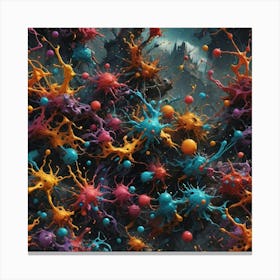 Cancer Cells Canvas Print