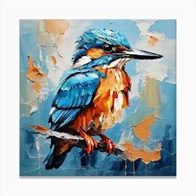 Kingfisher bird 3 Canvas Print
