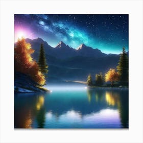 Night Sky 1 Canvas Print