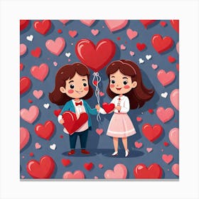 Valentine'S Day 1 Canvas Print