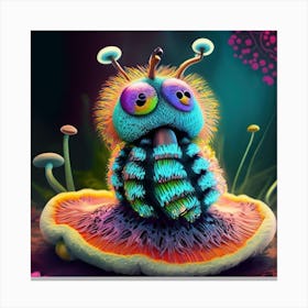 Psychedelic Creature 5 Canvas Print