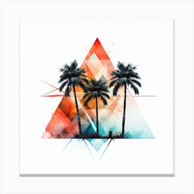 Palm Trees Canvas Print