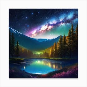 Milky Way 53 Canvas Print