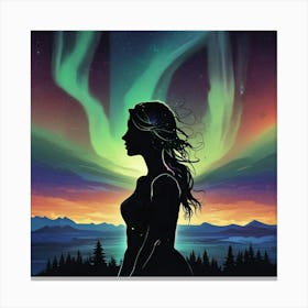 Aurora Borealis 200 Canvas Print