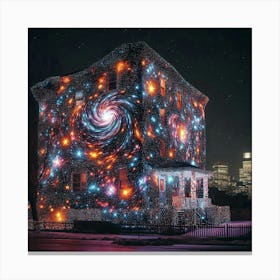 Galaxy House Canvas Print