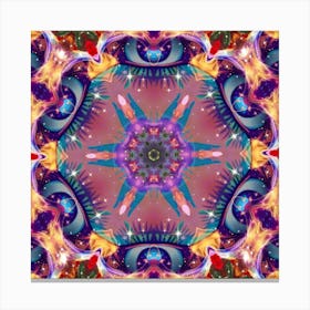 Psychedelic Mandala 41 Canvas Print