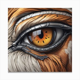 Eye Of The Tiger 2 Canvas Print