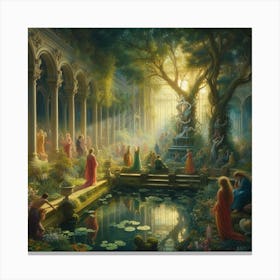 Garden Of Eden 4 Canvas Print