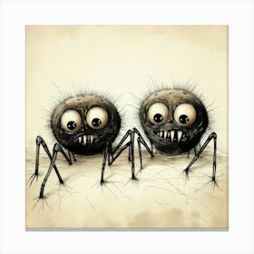 Spiders Cartoon 2 Stampe su tela