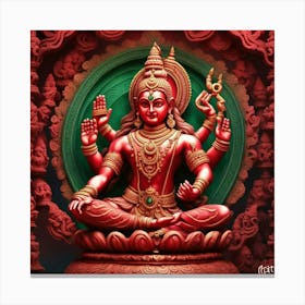 Hindu God 1 Canvas Print