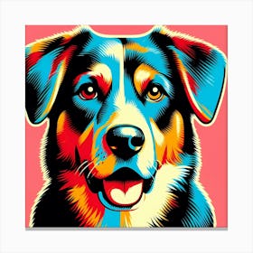 Pop Dog 1 Canvas Print