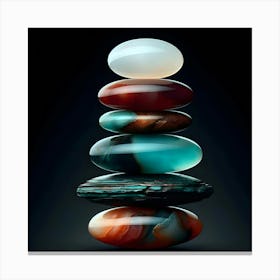 Stacked Stones 2 Canvas Print