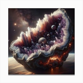 Space Rock Canvas Print