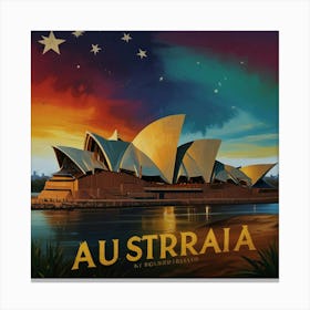 Australia Sydney Opera House Canvas Print